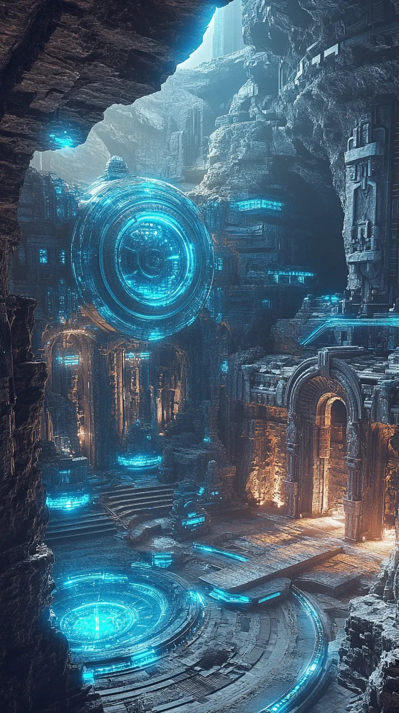 古代と未来の融合神殿